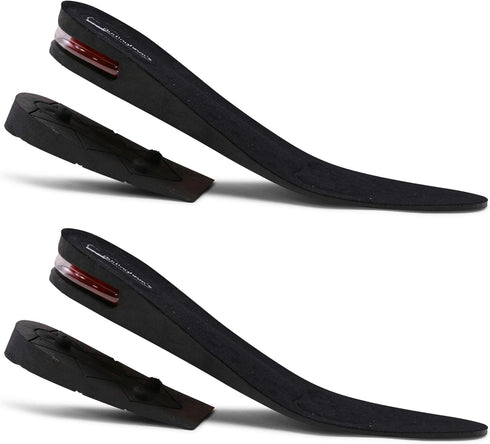 Burlingham's Height Increase Insole, Shoe Lifts for Men and Women (2 Inch) Elevated, Cushioned Heel Inserts and Arch Support Insoles | Lifted, Sup...