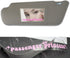 MistWorks Passenger Princess Sticker, Cute Stickers for Car Window Rearview Vanity Mirror, Girl Car Accessories Car Mirror Decal (Pink, 1)...