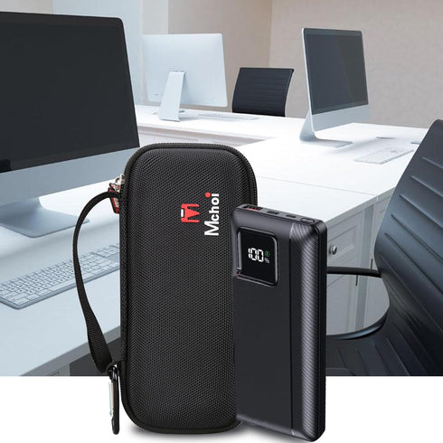 Mchoi Hard Case Suitable for QiSa Power Bank Portable Charger 16000mAh Power Bank, Waterproof Shockproof Portable Charger Power Bank Carrying Prot...