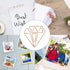 100Pcs Paper Clips, Rose Gold Paper Clips Cute Diamond Shaped Multifunctional Metal Small Planner Clips for Students Office Supplier Stationery...
