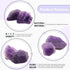 Hilitchi 1lb Bulk Raw Amethyst Stone Rough Crystal Stone for Cabbing, Tumbling, Cutting, Polishing, Wire Wrapping,Gem Mining, Wicca, Reiki and Cry...