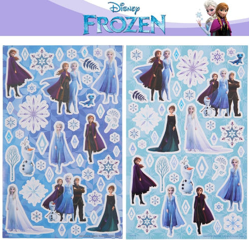 Disney Frozen Kids Coloring Art and Sticker Set, 30 Pcs. School & Craft Supplies with Pencil Case...