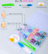 HINSOCHA Bracelet Beads Kit - 1020Pcs Gradient Colorful Round Beads (6mm+8mm) for Jewelry Making, DIY Crafts, Gifts for Kids and Adults...