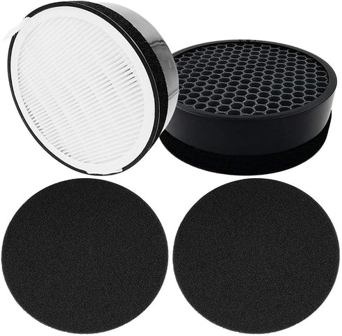 Dttery 2 Set LV-H132 Air Purifier Replacement Filter, True HEPA Filter, LV-H132-RF, Compatible with Levoit LV-H132 Air Purifier...