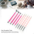 9Pcs Dotting Tools,Clay Sculpting Tools Embossing Ball Stylus Set Tracing Pens DIY Clay Indentation Tool for Rock Painting, Pottery Clay Modeling ...