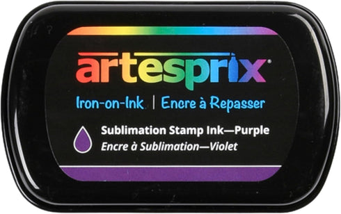 Artesprix Iron-on-Ink Stamp Pad for Sublimation Painting & Drawing, Purple...
