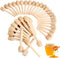 51 PCS Honey Sticks Dipper, 3 Inch Mini Wooden Honeycomb Sticks, Small Honey Stirrer Stick, Honey Sticks for Honey Jar Dispense Drizzle Honey and ...