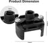Oil Filter Wrench Tool,Adjustable Oil Filter Removal Tool Fit for 2.36-3.15 inch Engine Oil Filter,Car Accessories Oil Filter Remover Tool...
