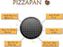 Pizza Steel Pan for Oven, Pizza Crisper Pan with Holes 12 Inch, Nonstick Round Pizza Baking Sheet Oven Tray, Perforated Carbon Steel Pizza Bakewar...