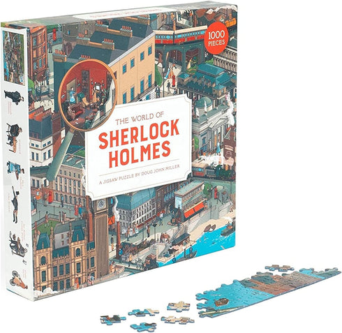 Laurence King The World of Sherlock Holmes 1000 Piece Puzzle...