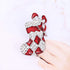 Christmas Brooch Pins Set X-Mas Crystal Tree Boot Brooches Holiday Gift Party Ornaments (B Boots)...