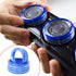 HiSport AC Climate Control Knob Cover Air Conditioner CD Switch Button Knob Compatible with Challenger Dodge Charger Chrysler 3Pcs Blue......