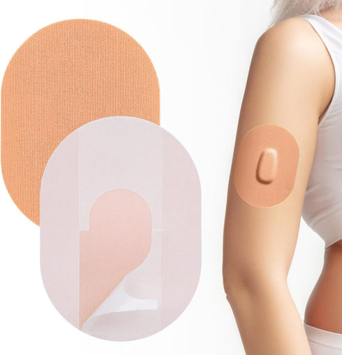 20 PCS Dexcom G6 Adhesive Patches - Waterproof Patches for Dexcom G6, Pre-Cut Back Paper Strong Stick with No Glue in The Center (Skin)...