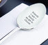 Friends are Family We Get to Choose Friendship day Birthday spoon-Quotes Engraved Reunion presentation -lovable gift for Friend stainless steel ma...