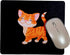 Happy Orange Cat Design Mouse Pad – Elevate Your Workspace! 9.25" x 8" Neoprene Mousepad...