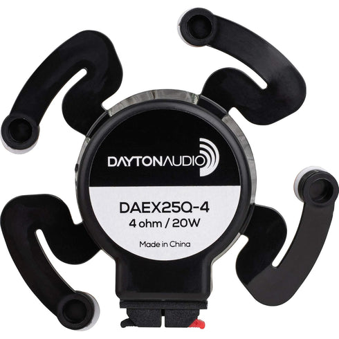 Dayton Audio DAEX25Q-4 Quad Feet 25mm Exciter 20W 4 Ohm...