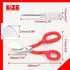 SPEEDWOX 7-Inch Carpet Pile Scissors Duckbill Applique Blade Scissors Carpet Trimmer Tufting Carpet Shears Scissors For Fabric Cutting Scissors Fo...