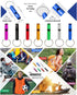 Solar Charger Power Bank 20000mAh, Portable Solar Pone Charger with Compass,Carabiner, Whistle,Flashlights,Solar Panel Charger,Camping Gear Access...
