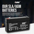 Casil 6V 1.3Ah SLA/AGM Replacement Battery – Maintenance-Free, Compatible with GE Interlogix 60-914, GE Simon 3, and GE Simon XT Panels...