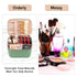 OCHEAL Makeup Bag, Large Capacity Make Up Bag for Cosmetics Vertical Storage,Toiletry Bag Skincare Makeup Organizer Bag for Travel,With Makeup Bru...