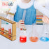 Glass Beaker Set, Low Form, Graduated 3.3 Borosilicate Glass Beakers, Vol.50,100,250mL, for Lab, Classroom, Craft, Kitchen,BKLGS3A1...