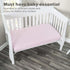 Everyday Kids 2-Pack Fitted Crib Sheets, 100% Soft Breathable Microfiber Baby Sheet, Fits Standard Size Crib Mattress 28in x 52in, Pink Nursery Sh...