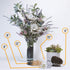 Shatter Proof Round Centerpiece Acrylic Mirrors...