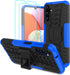 for Samsung Galaxy A14 5G Case with 2 Pack Screen Protector,Military Grade Shockproof, Heavy Duty Robust Bumper Cover with Kickstand for Galaxy A1...