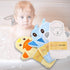 Shappy 4 Pieces Baby Bath Mitt Washcloths Gloves Panda Toddler Soft Washcloths for Kids Designed in Cute Animal Yellow Duck Shark Sheep Cotton Tow...