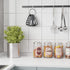 Kitchen Unique Gadgets Set 6 Pieces, Space Saving, Cheese Grater, Bottle Opener, Fruit Vegetable Peeler, Pizza Cutter, Garlic Ginger Grinder, Herb...