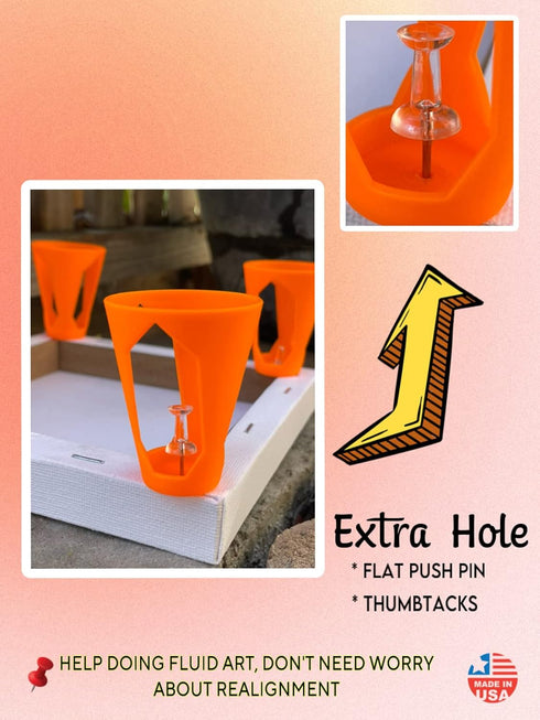 Canvas Stands For Acrylic Paints Pouring And Epoxy | Elevate Your Craft Paint Artworks Projects | Paint Holder For Handicrafts And Crafts | Premiu...