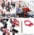 GUB Bicycle & Motorcycle Phone Mount, Aluminum Alloy Universal Bike Handlebar Phone Mount Holder Adjustable Compatible with iPhone X XR Xs 7s 8 Pl...