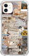 Vintage Collage Aesthetic Case Compatible with iPhone 11, Newspaper Quotes Case for Girl Women Men, Unique Soft TPU Bumper Case Cover...