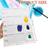 DUGATO Paint Tray Palettes 2pcs, Plastic Palettes 10x13 inches, 20-Well Mixing Tray for Mixing and Separating Colors, for Oil Watercolors & Acryli...