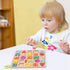 Wooden Puzzles for Toddlers, 2pack Alphabet Shape Puzzles for Kids Wooden Montessori Toddler Puzzles Wooden Alphabet Number Shape Puzzles for Kids...