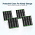 HiQuick 16 Counts Rechargeable Batteries AAA 1100mAh High Capacity Performance 1.2V, Per-charged Ni-MH AAA Battery...