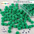 Veroave Green Pom Poms, 150PCS Puff Balls, Small Pom Poms for Crafts and DIY Art Creative Crafts Decorations...