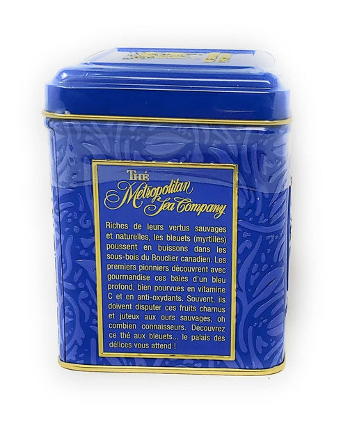 Wild Blueberry Black Tea by Metropolitan 24 Bags in Decorative Tin...