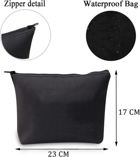 MBMSO Science Gifts Makeup Bag Chemists Biologist Physicist Teacher Student Gifts Zipper Pouch Cosmetic Bag Travel Bag Toiletry Organizer (Science...