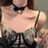 Bow Necklace for Women Red Bow Choker Black Ribbon Necklace Pearl Pendant Necklace Cute Bow Knot Necklace for Girls Christmas Gifts...