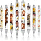 8 Pcs Ballpoint Pens for Women and Girls 1.00 mm Cute Writing Pens Black Ink Fancy Pens Fine Point Smooth Writing Pens for Journaling, Aesthetic S...