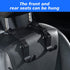 Adjustable Car Seat Headrest Hook, Universal Storage Headrest Hanger, Holder Hooks, Organizer for Vehicle, Strong and Durable Backseat Hanger Inte...