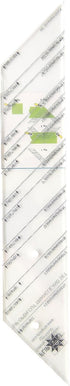EZ Quilting Acrylic Flip N Tool for Setting Point, for 4" to 16" Finished Blocks, Multicolor...