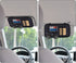 Car Sun Visor Organizer, Wisdompro Vehicle Interior Accessories Storage Pouch Auto Registration Holder with Elastic Strap for Sunglass, Documents,...