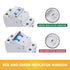 Circuit Breaker, DC Circuit Breaker 2 Pole 500v 63 Amp for Solar PV System, Solar Disconnect Switch with Double Thickening Handle, Din Rail Mount ...