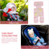 Kisangel Seats Stroller Cooling Pad Car Cooler Pad Stroller Cooling Liner Pad Mat Summer Breathable Ice Cooler Mat Cushion for Stroller Stroller L...