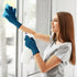 Bencailor 3 Pairs Microfiber Dusting Gloves Dusting Cleaning Gloves Lengthen Plants Thicken Cleaning Gloves Mitt for Blind (Dark Blue,Gray,Khaki)...