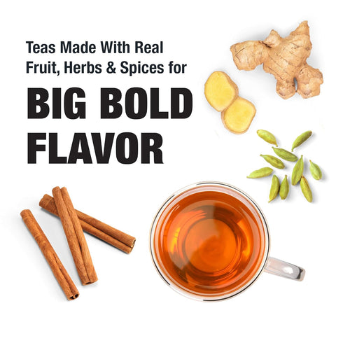Tiesta Tea - Chai Love, Loose Leaf, Spiced Chai Black Tea, Premium Blend, High Caffeinated Black, Make Hot or Iced Brews Up to 25 Cups, 1.9 Ounce ...
