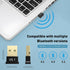 2 Pack Bluetooth 5.1 EDR USB Adapter for PC Receiver - Transmitter for Computer Desktop, Compatible with Laptop, Headset, Speaker, Keyboard, Mouse...