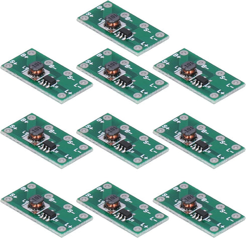 10pcs Solar Lamp Circuit Board, 30mA Solar Controller Board Module Solar Controller Board for Home Solar Landscape Lights, Solar Lawn Lights, Sola...